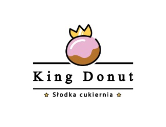 Projekt graficzny logo dla firmy online Logo Pączek 2